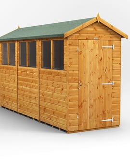 Power 12x4 Shiplap Apex Wooden Shed