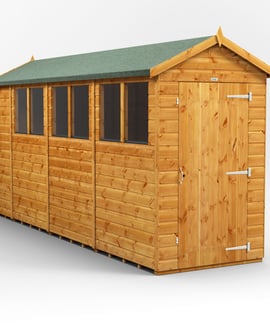 Power 14x4 Shiplap Apex Wooden Shed