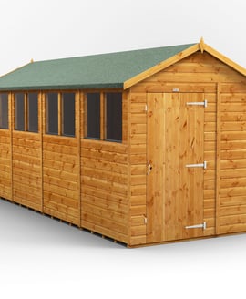 Power 16x6 Shiplap Apex Wooden Shed