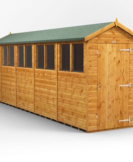 Power 18x4 Shiplap Apex Wooden Shed