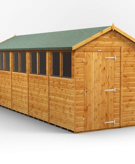 Power 18x6 Shiplap Apex Wooden Shed