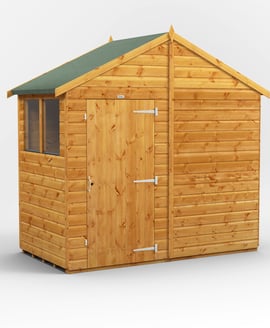 Power 4x8 Shiplap Apex Wooden Shed