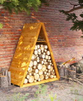Power 4x2 Triangular Log Store