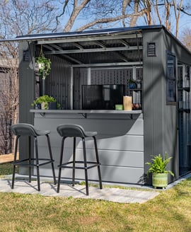 Suncast 8x7 Cabana Entertainment Shed