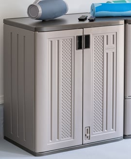 Suncast Base Cabinet In Grey