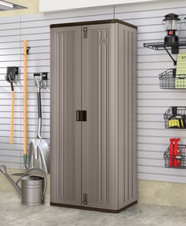 Suncast Tall Cabinet In Grey