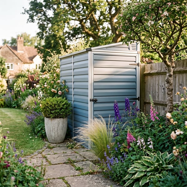 Palram Canopia 4x6 pent plastic shed